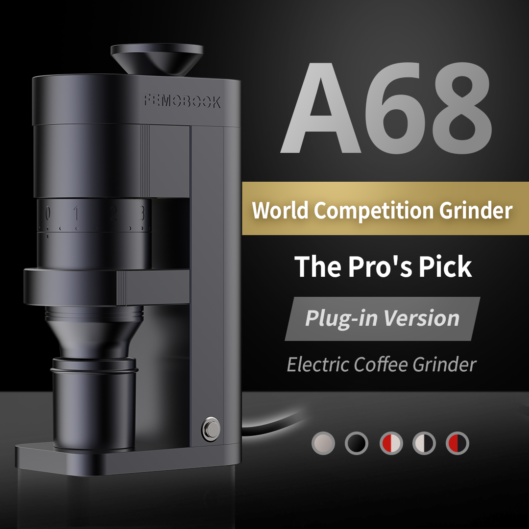 A68 Electric Coffee Grinder – Femobook