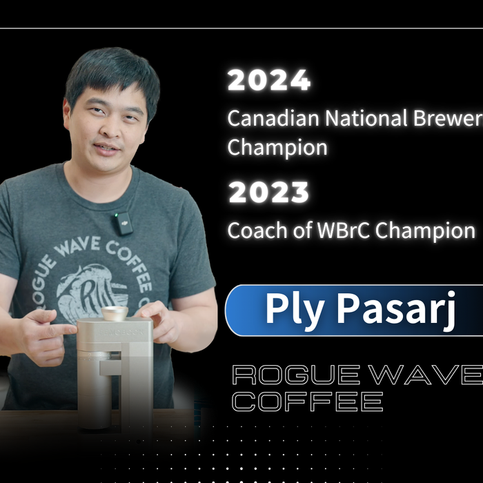 Femobook A68 Electric Coffee Grinder Review by Canada Brewers Cup Champion - Ply