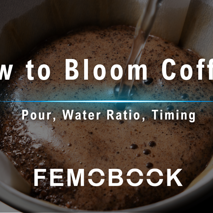 How to Bloom Coffee for Pour-Over: Pour, Water Ratio & Timing