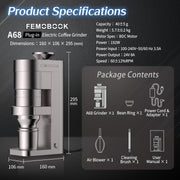 A68电気コーヒーグラインダー